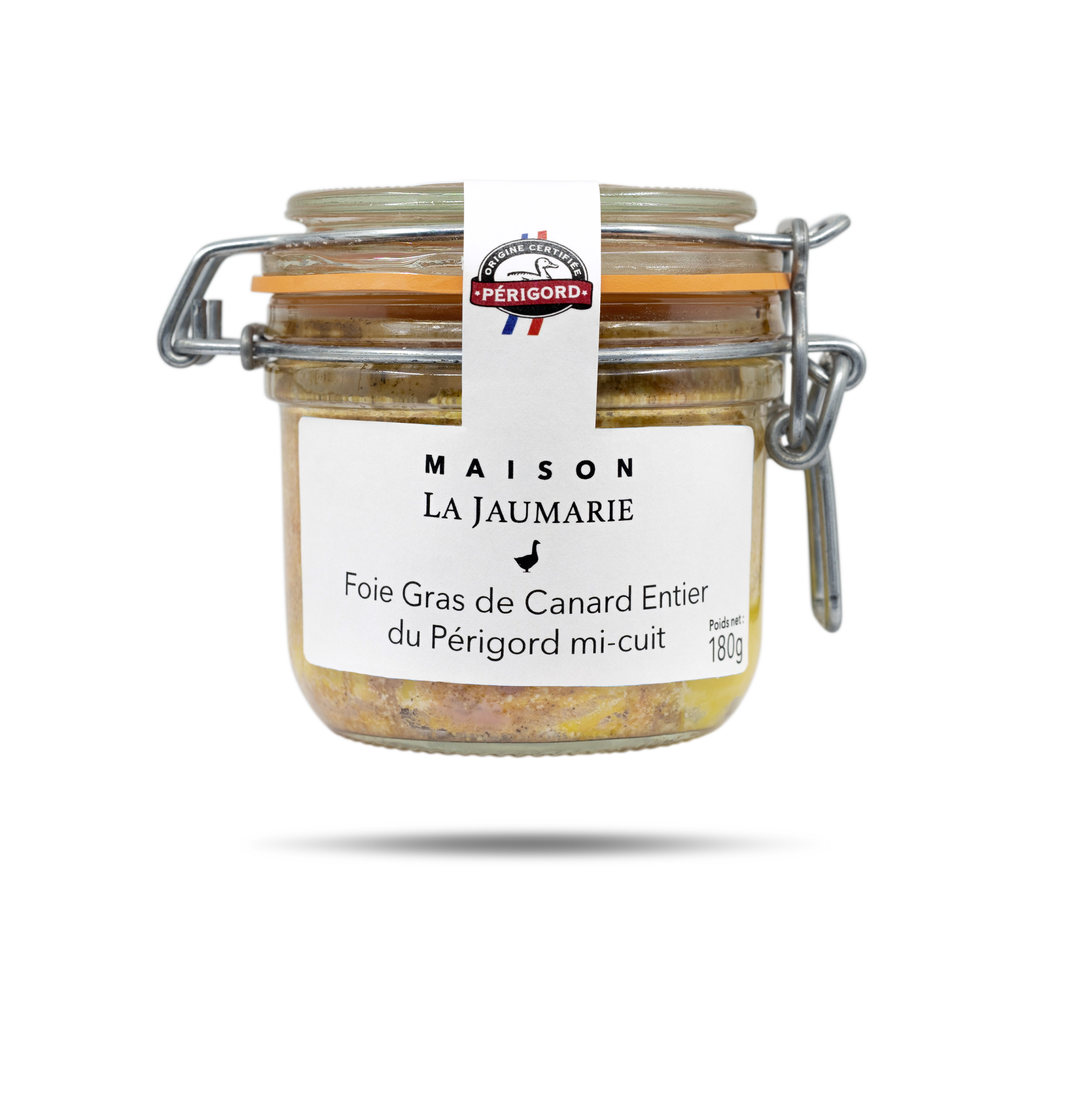 Foie gras d'oie entier du Périgord 180g - Maison La Jaumarie